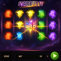 RTBet - Starburst Slot Game by NetEnt